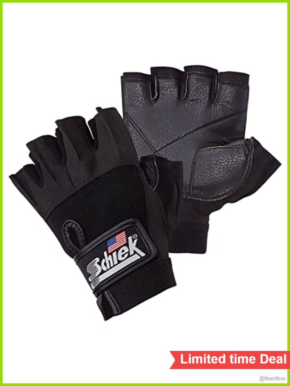 Premium Gel Lifting Gloves Faux Leather Weightlifting Gym Gloves